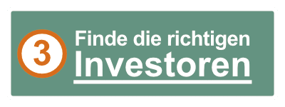 Finde die richtigen Investoren für dein Startup.