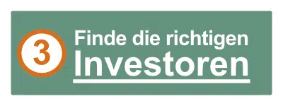 Finde die richtigen Investoren für dein Startup.