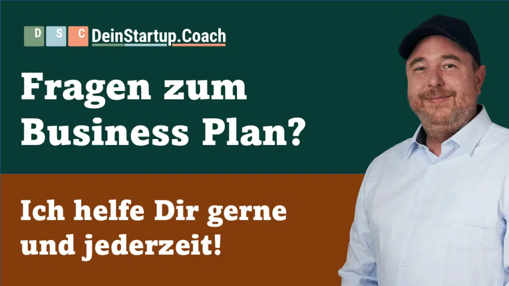 Ich helfe Dir gern beim Businessplan erstellen